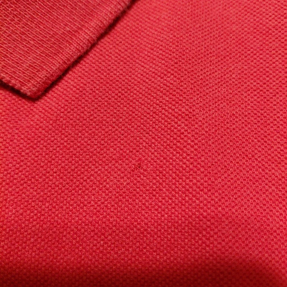 Polo Jeans Co Ralph Lauren Red Short Sleeve Collared Polo‎ Shirt Men's Large